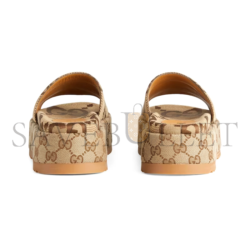 GUCCI WOMEN'S PLATFORM SLIDE SANDAL 623212